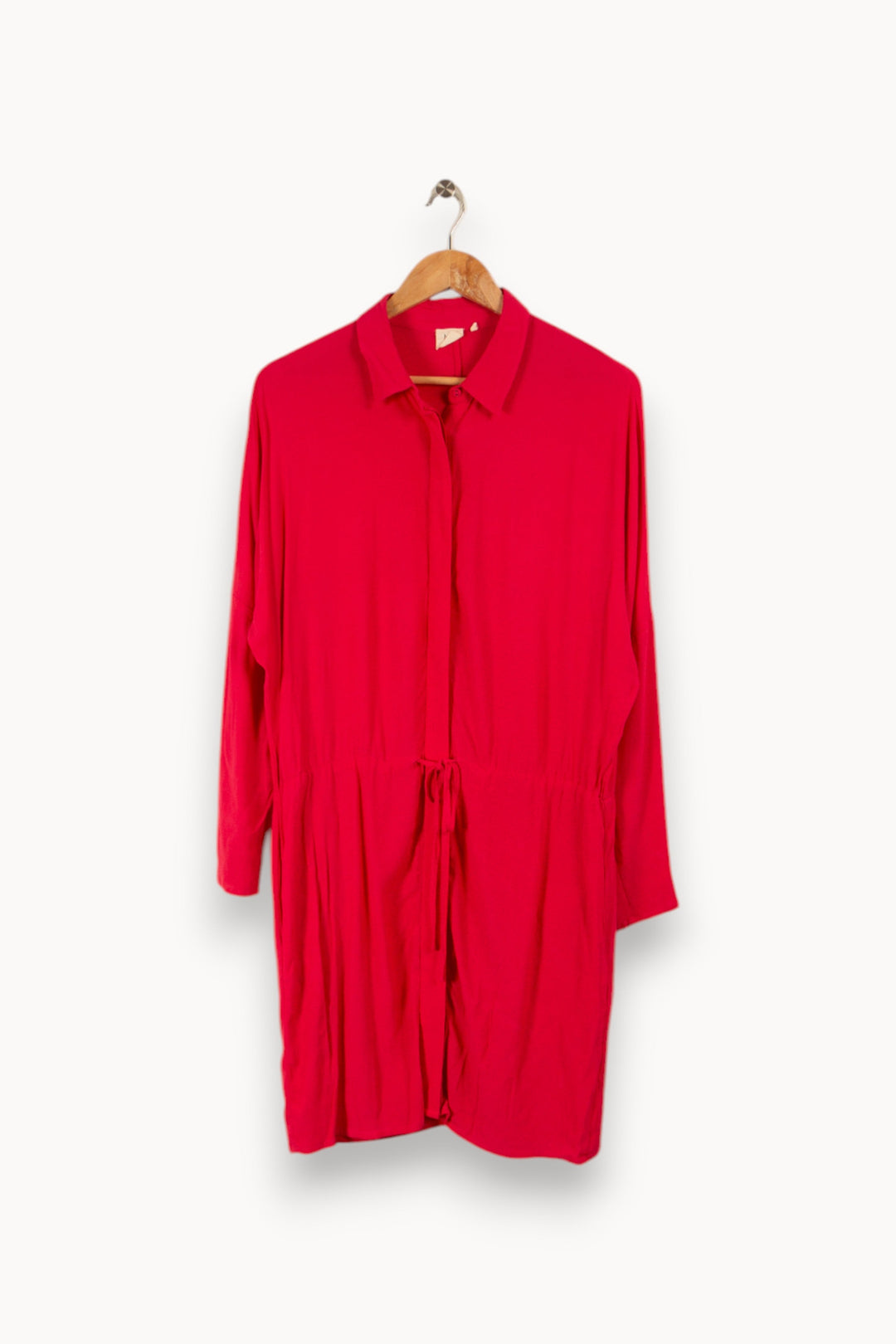 Robe-chemise rose - Taille S/36