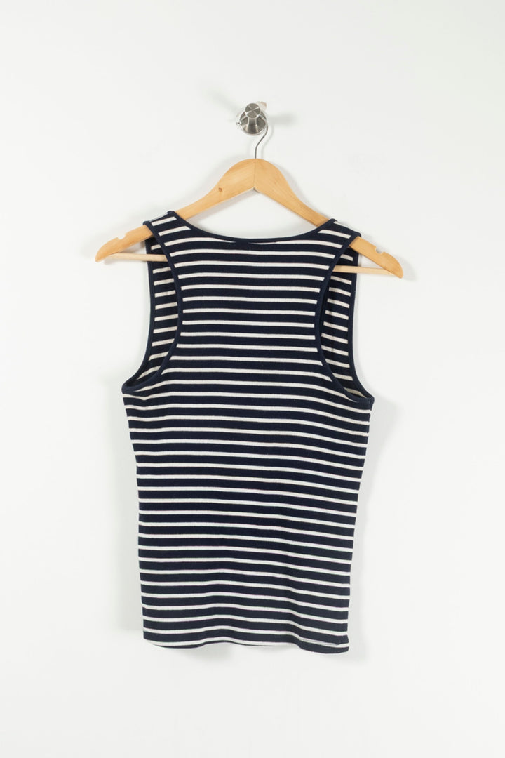 Débardeur Bleu et Blanc - Taille XL/42 de la marque Sézane | PARAD22200 - Vendu par Paradigme - Image 4