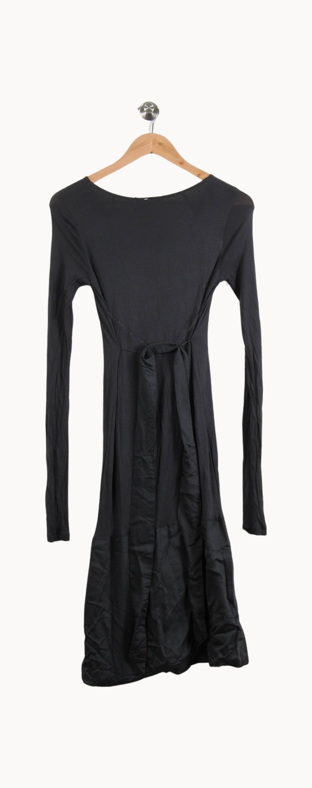 Robe Longue Noire - Taille S/36 de la marque Weekend Max Mara | PARAD22214 - Vendu par Paradigme - Image 4