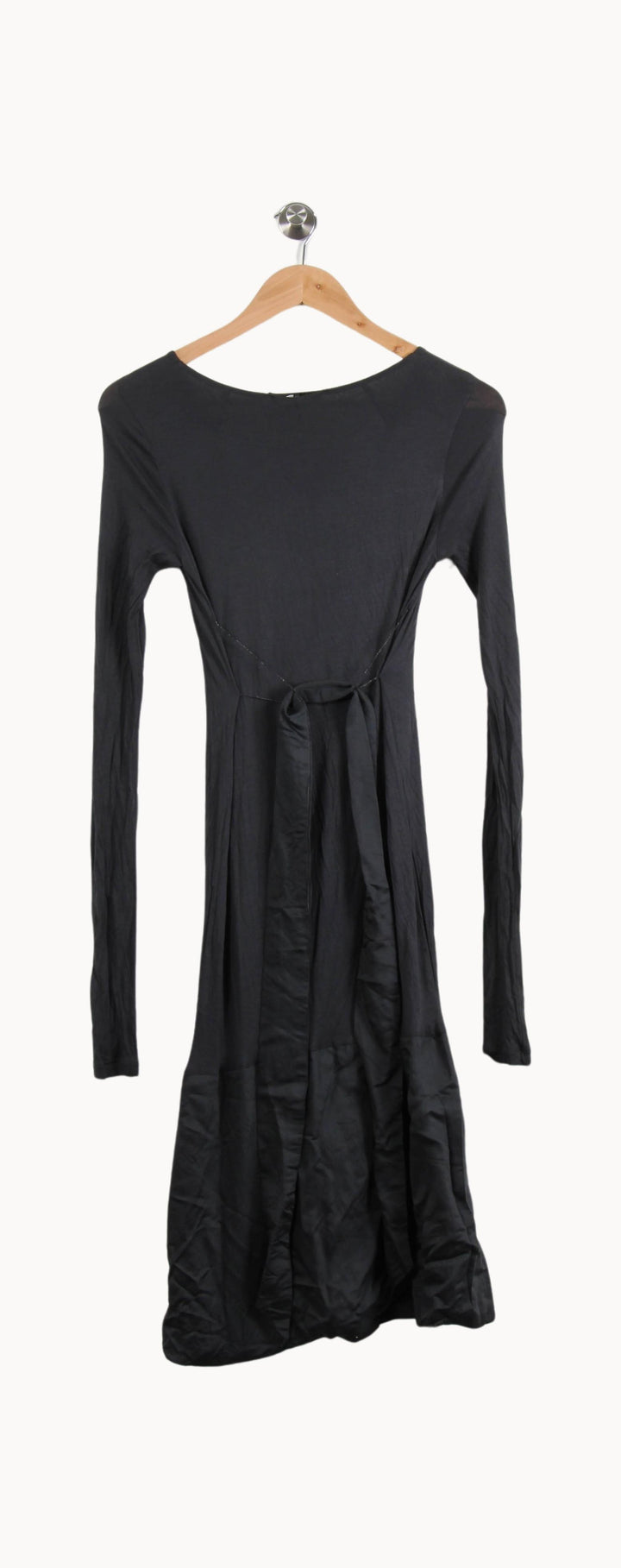 Robe Longue Noire - Taille S/36 de la marque Weekend Max Mara | PARAD22214 - Vendu par Paradigme - Image 4