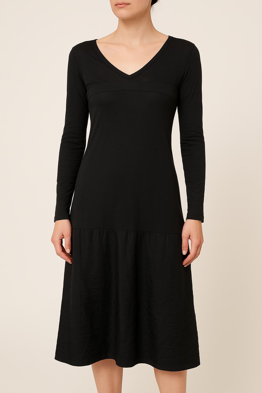 Robe Longue Noire - Taille S/36 de la marque Weekend Max Mara | PARAD22214 - Vendu par Paradigme - Image 1