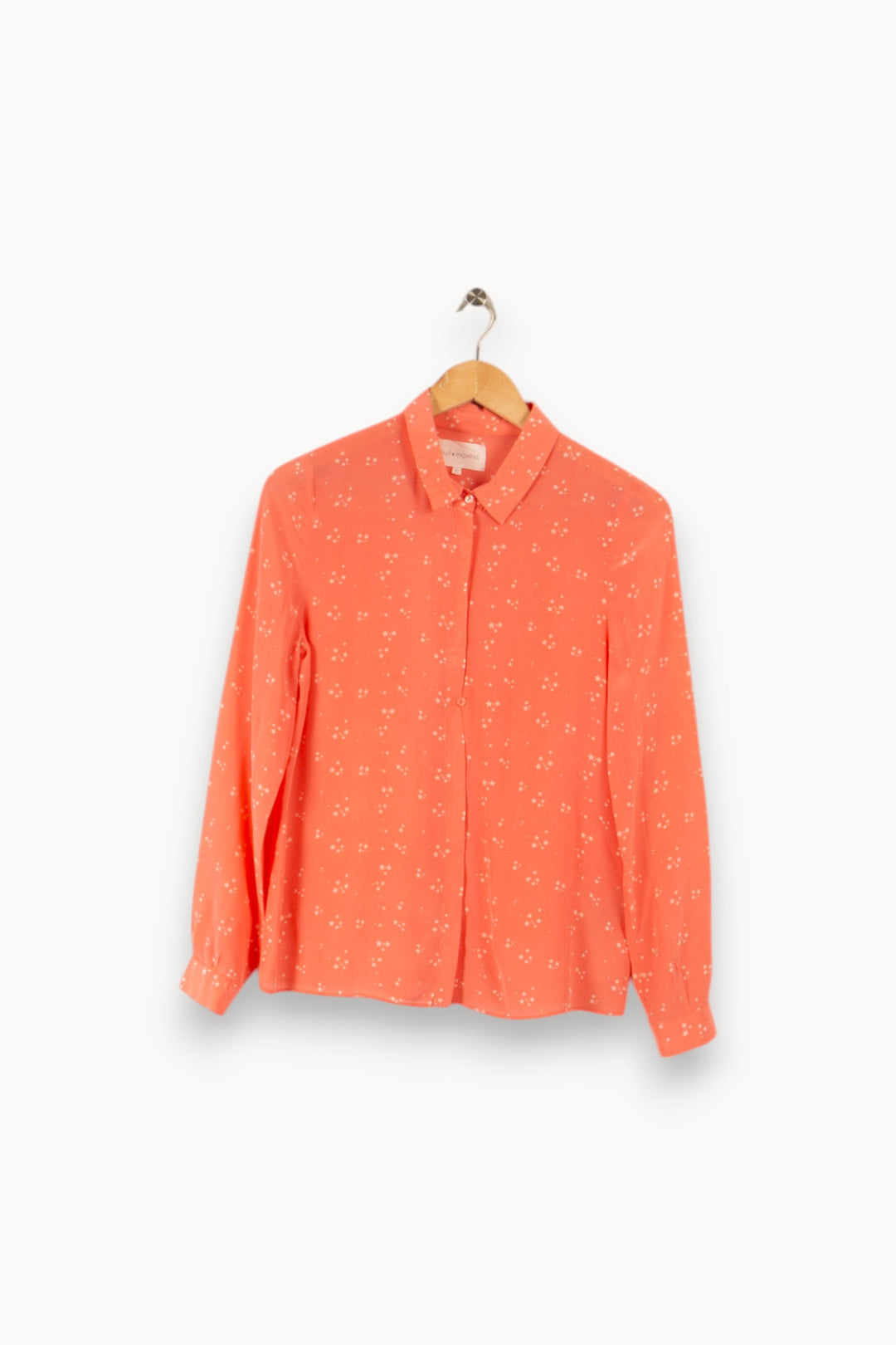 Chemise rose à motifs - Taille S/36