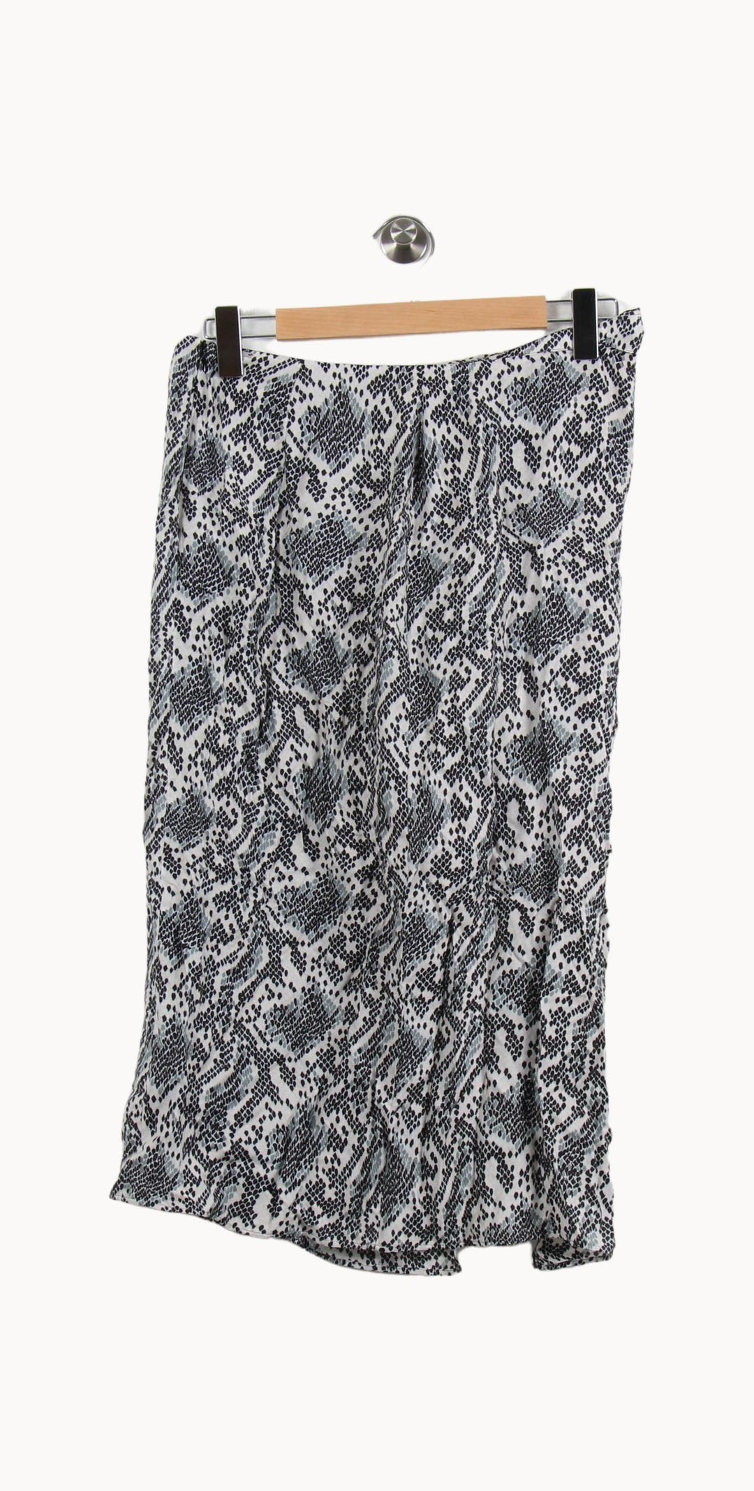Jupe Longue Noire et Blanche - Taille L/40 de la marque IKKS | PARAD22294 - Vendu par Paradigme - Image 4