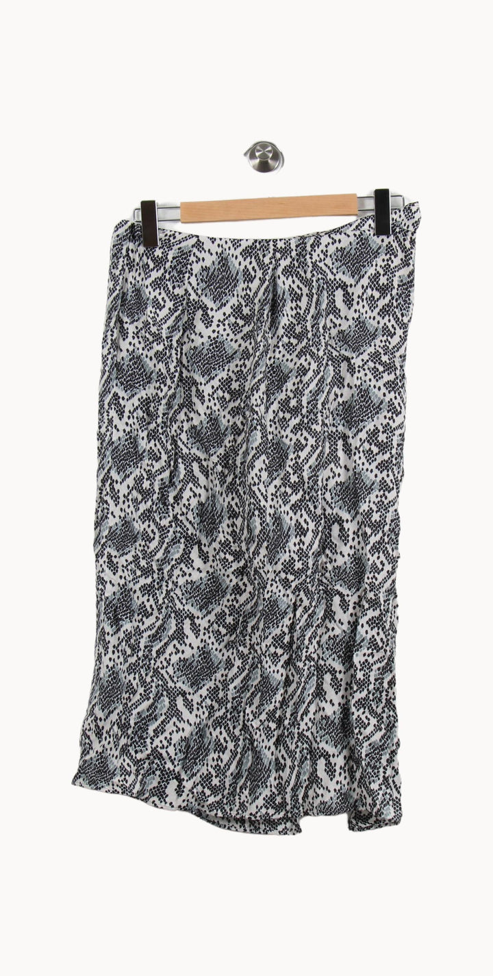 Jupe Longue Noire et Blanche - Taille L/40 de la marque IKKS | PARAD22294 - Vendu par Paradigme - Image 4