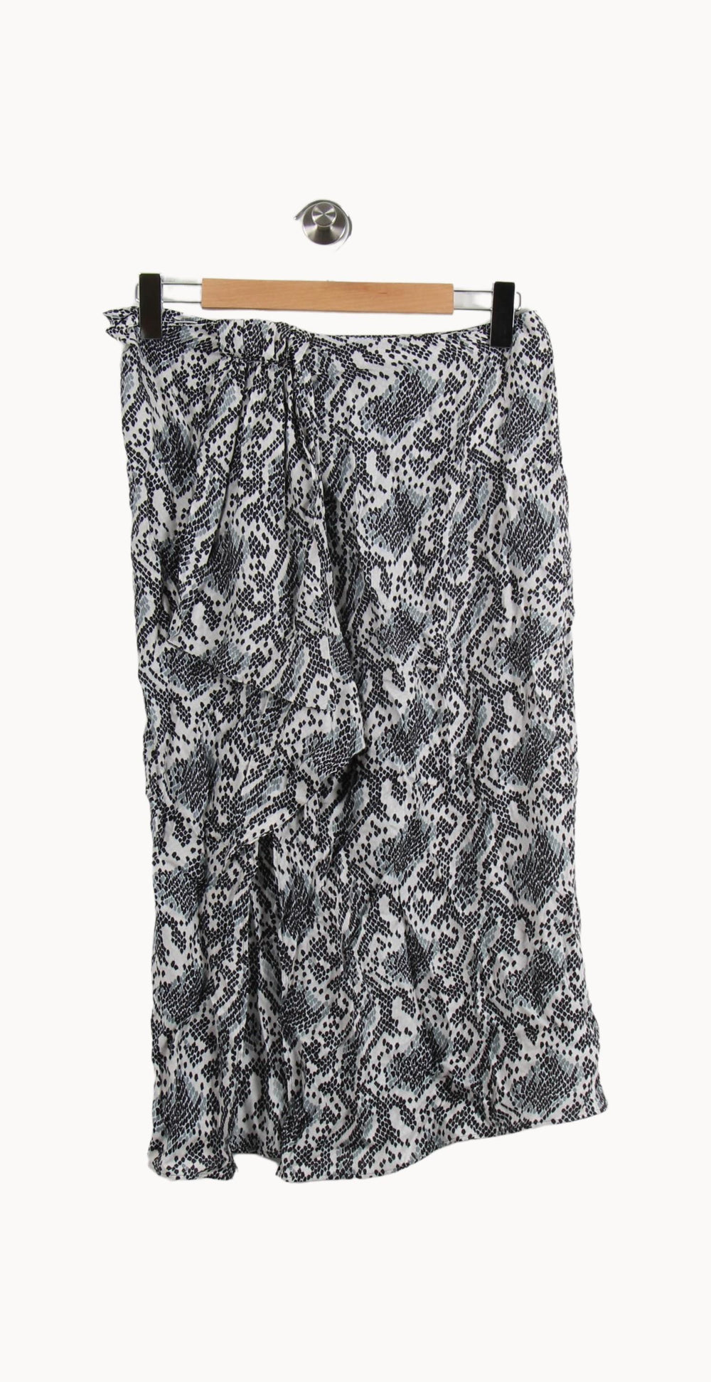 Jupe Longue Noire et Blanche - Taille L/40 de la marque IKKS | PARAD22294 - Vendu par Paradigme - Image 2
