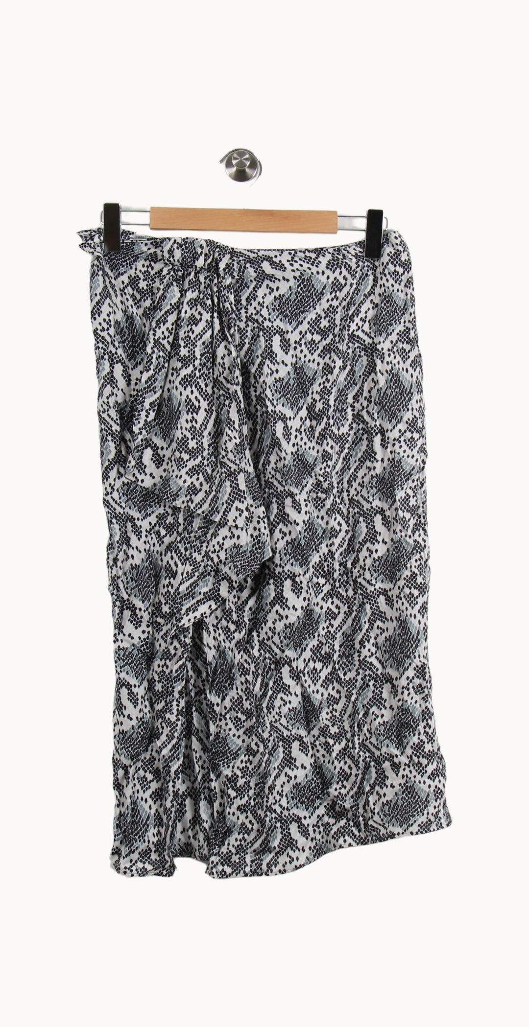 Jupe Longue Noire et Blanche - Taille L/40 de la marque IKKS | PARAD22294 - Vendu par Paradigme - Image 2