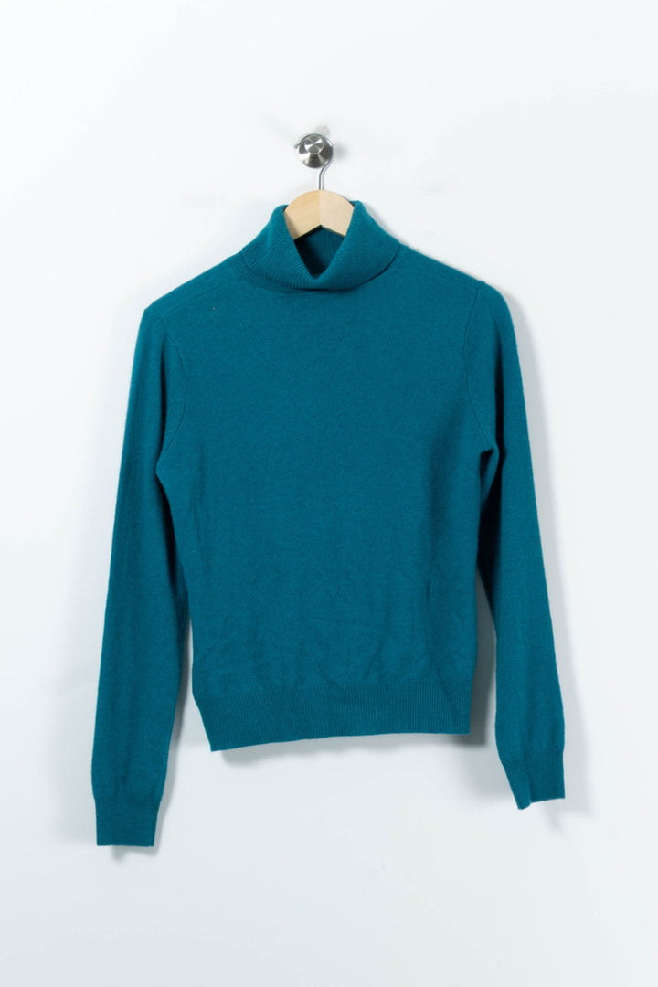 Pull Col Roulé Bleu - Taille S/36 de la marque Absolut Cashmere | PARAD22347 - Vendu par Paradigme - Image 4