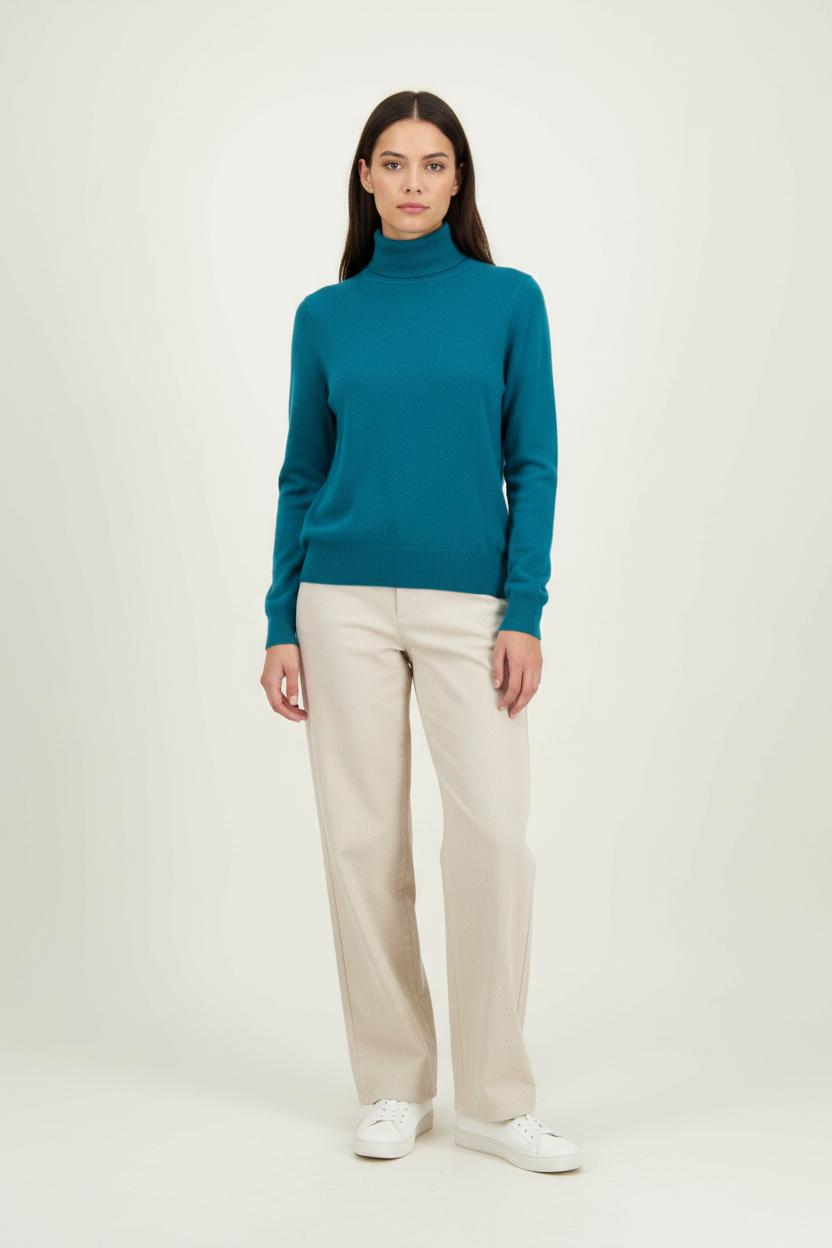 Pull Col Roulé Bleu - Taille S/36 de la marque Absolut Cashmere | PARAD22347 - Vendu par Paradigme - Image 1