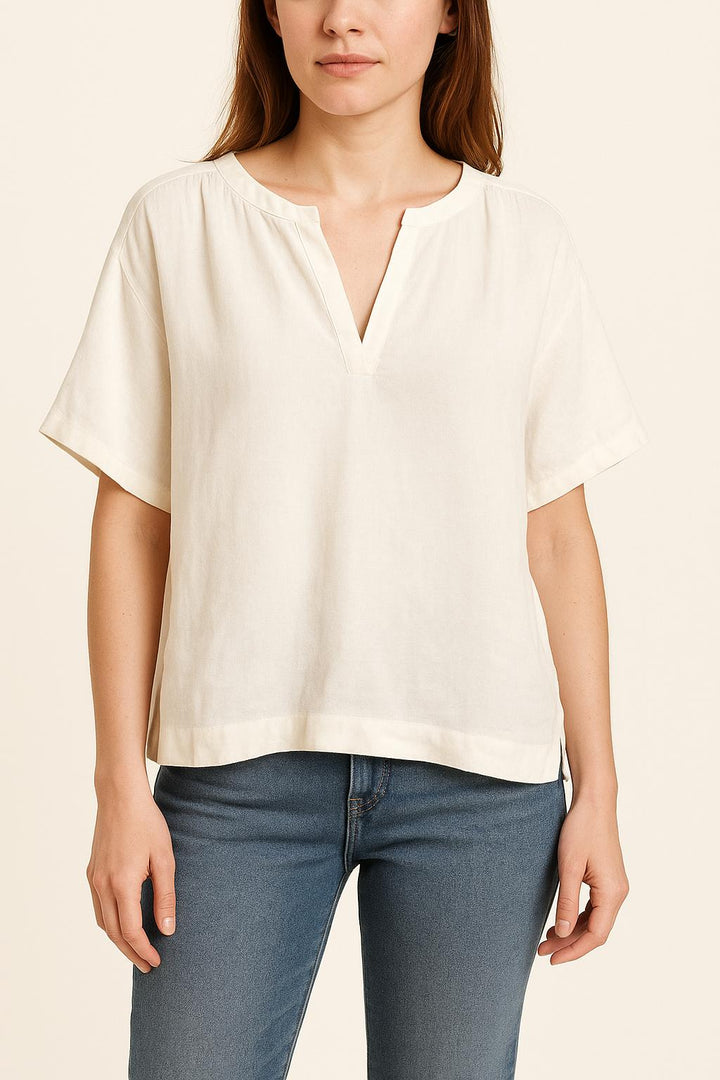 Blouse Blanche - Taille XS/34 de la marque Caroll | PARAD22364 - Vendu par Paradigme - Image 1