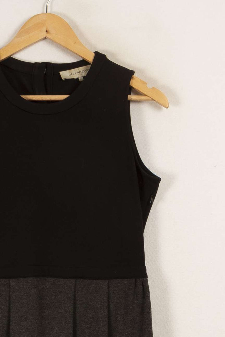Robe grise et noire - Taille M/38