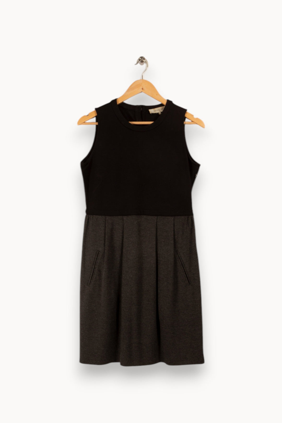 Robe grise et noire - Taille M/38