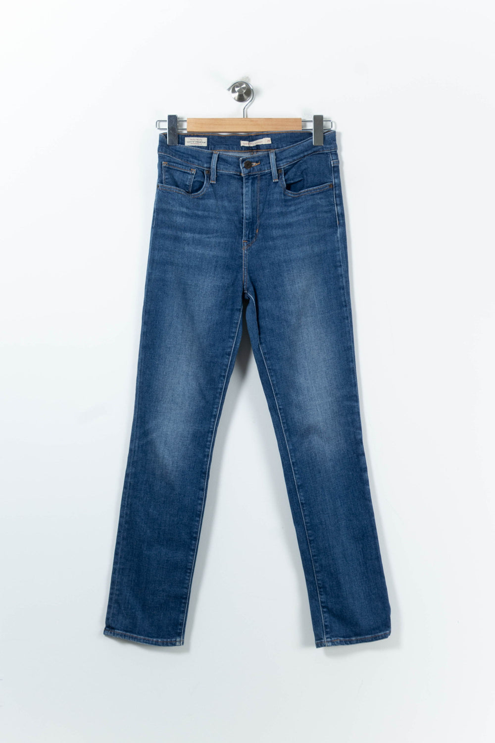 Jean Skinny Bleu - Taille M/38 de la marque Levi's | PARAD22381 - Vendu par Paradigme - Image 2