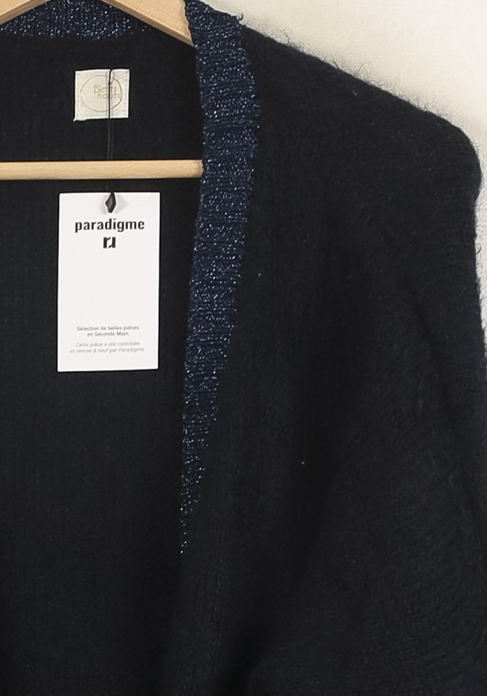 Cardigan Bleu - Taille S/36 de la marque Des petits hauts | PARAD22408 - Vendu par Paradigme - Image 3
