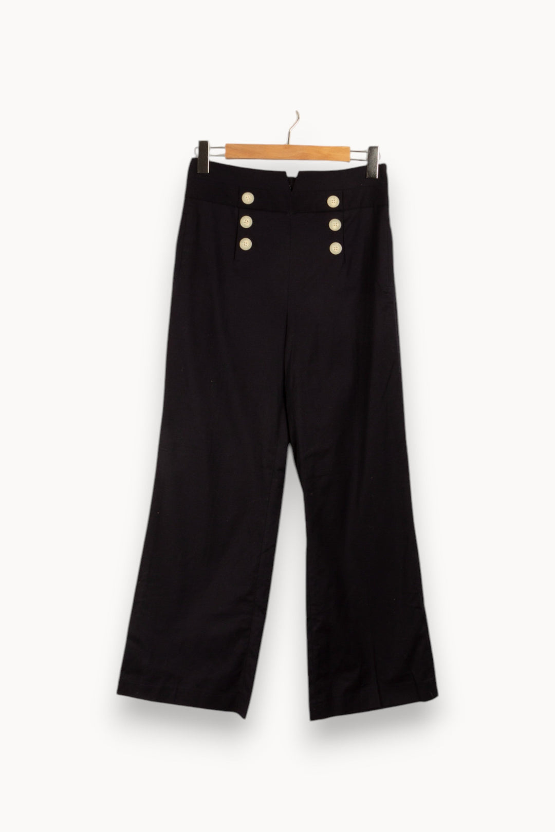 Pantalon bleu à boutons - Taille M/38
