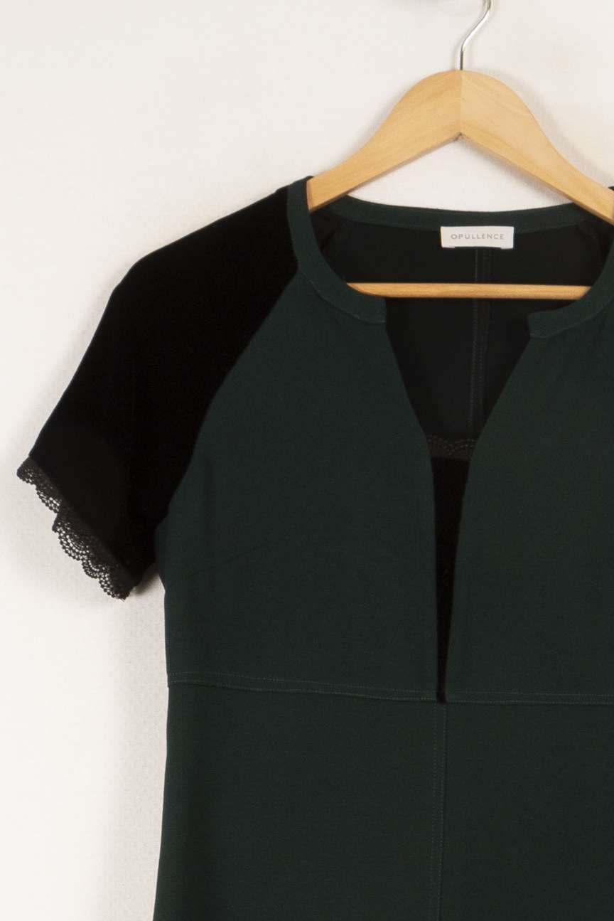 Robe vert foncé - Taille M/38
