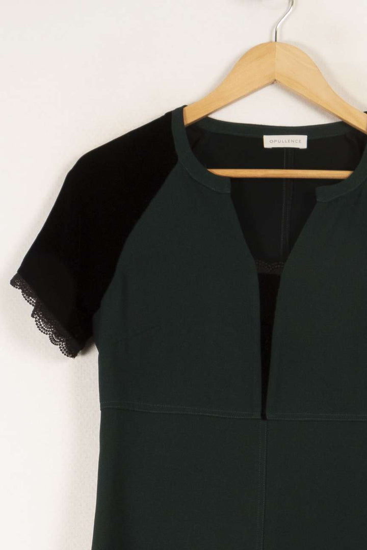 Robe vert foncé - Taille M/38