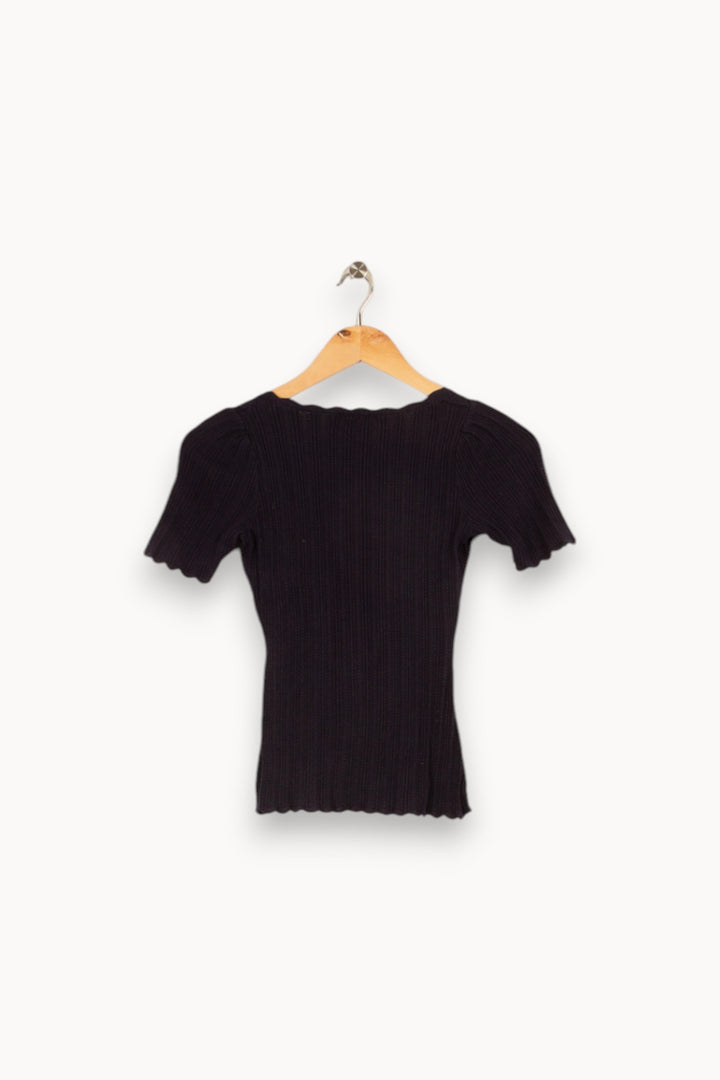 Top bleu foncé - Taille S/36