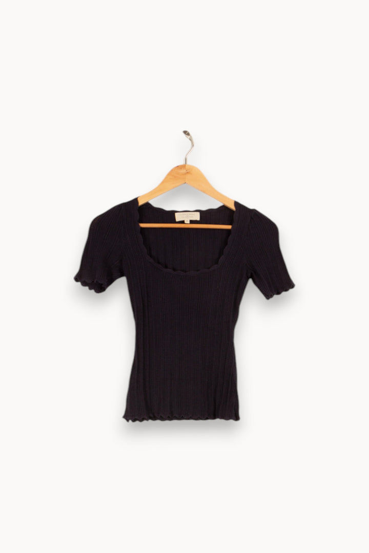 Top bleu foncé - Taille S/36