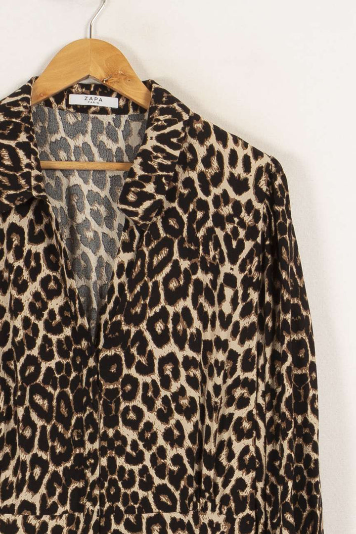 Robe longue léopard - Taille M/38