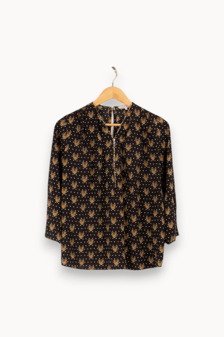 Blouse à motifs léopard - Taille M/38