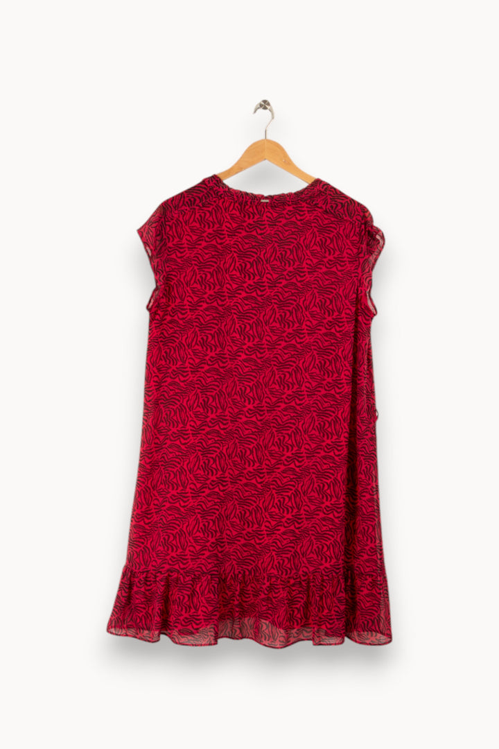 Robe rose zébrée - Taille S/36