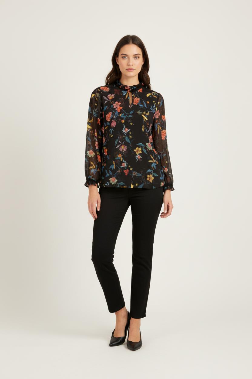 Blouse à motifs - Taille XS/34