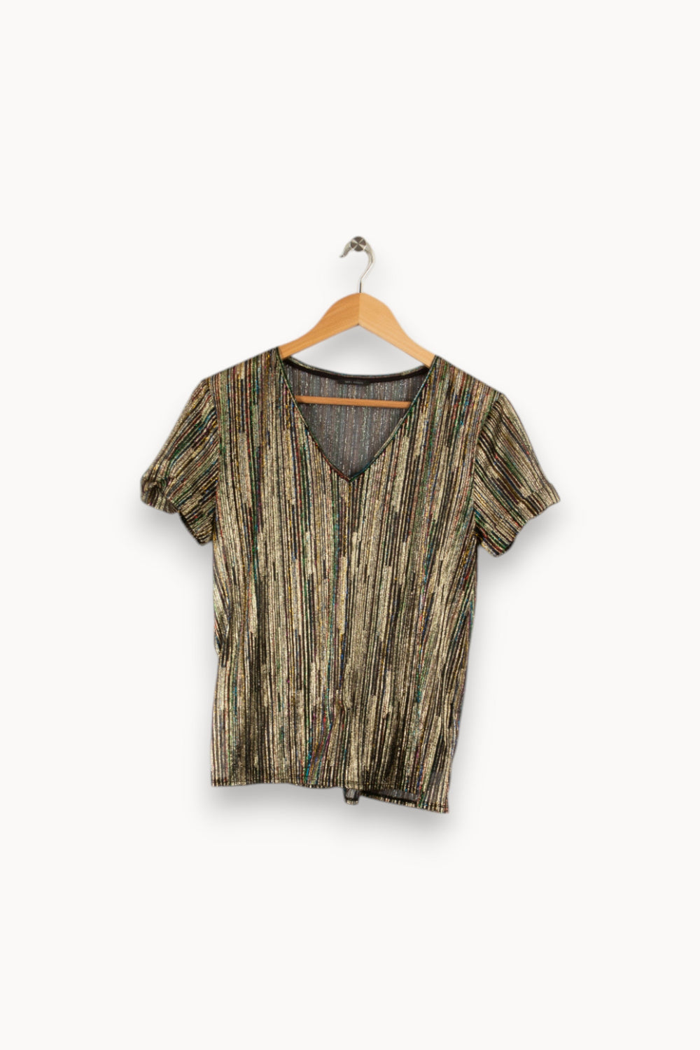 Top multicolore brillant - Taille S/36