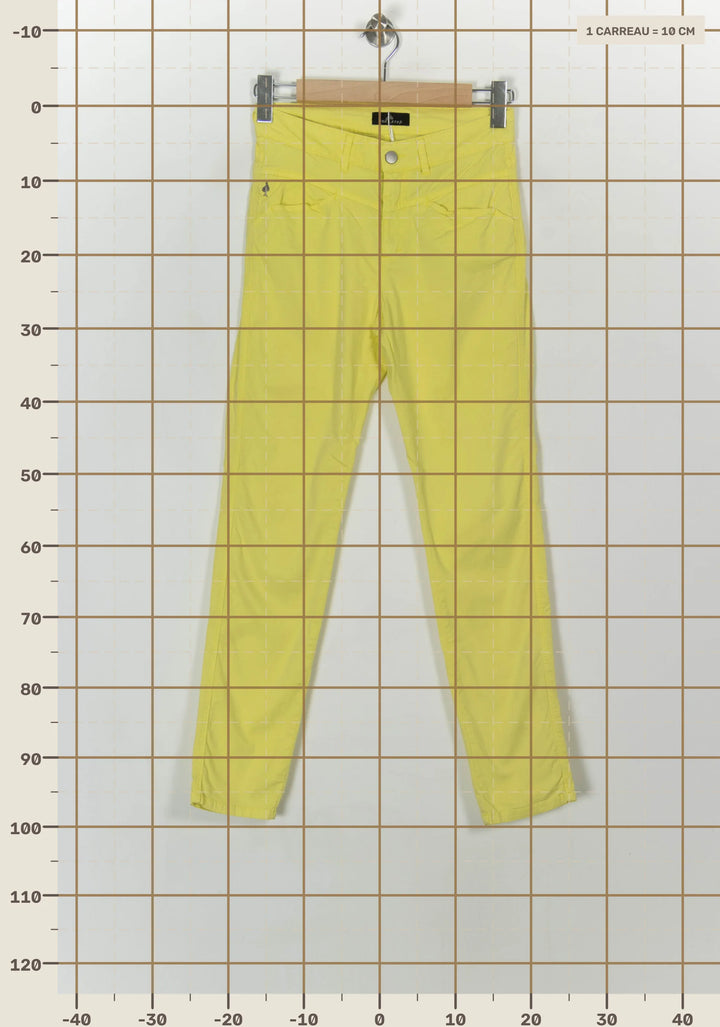 Jean Jaune - Taille S/36 de la marque One Step | PARAD22554 - Vendu par Paradigme - Image 4