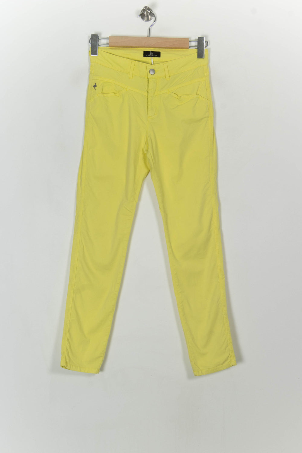 Jean Jaune - Taille S/36 de la marque One Step | PARAD22554 - Vendu par Paradigme - Image 2