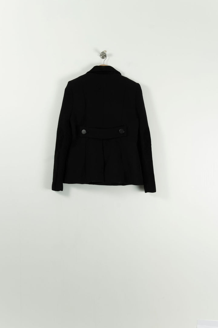 Manteau Noir - Taille L/40 de la marque Tara Jarmon | PARAD22565 - Vendu par Paradigme - Image 4