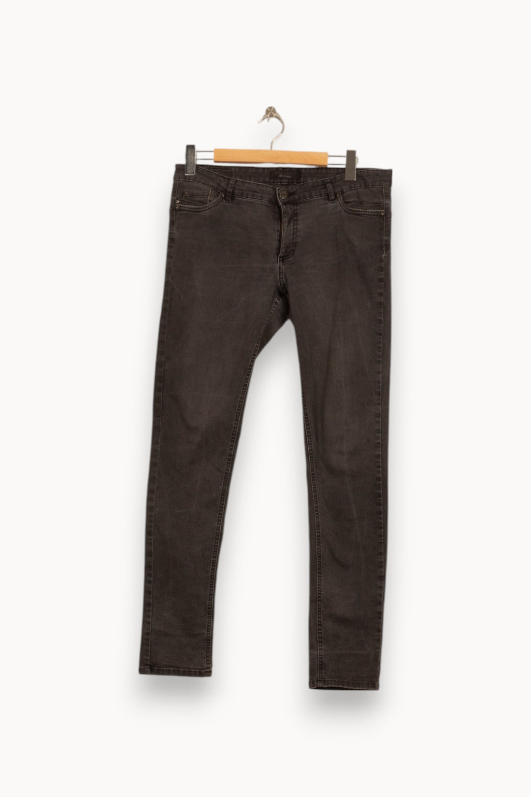 Jean Gris - Taille XXL/44 de la marque IKKS | PARAD22570 - Vendu par Paradigme - Image 2