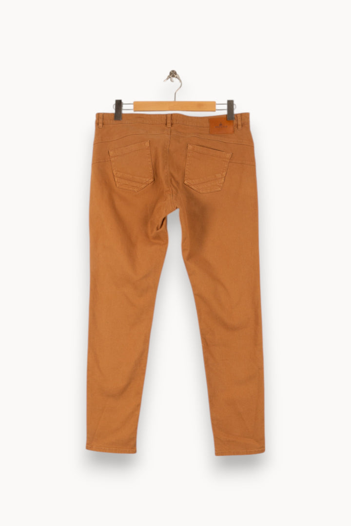 Jean Marron - Taille XXL/44 de la marque One Step | PARAD22580 - Vendu par Paradigme - Image 4