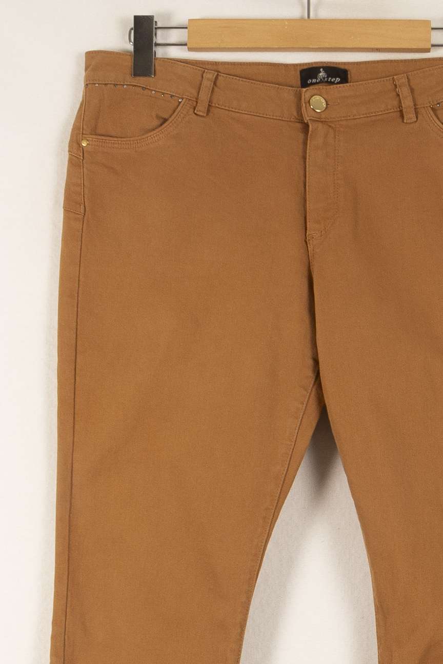 Jean Marron - Taille XXL/44 de la marque One Step | PARAD22580 - Vendu par Paradigme - Image 3