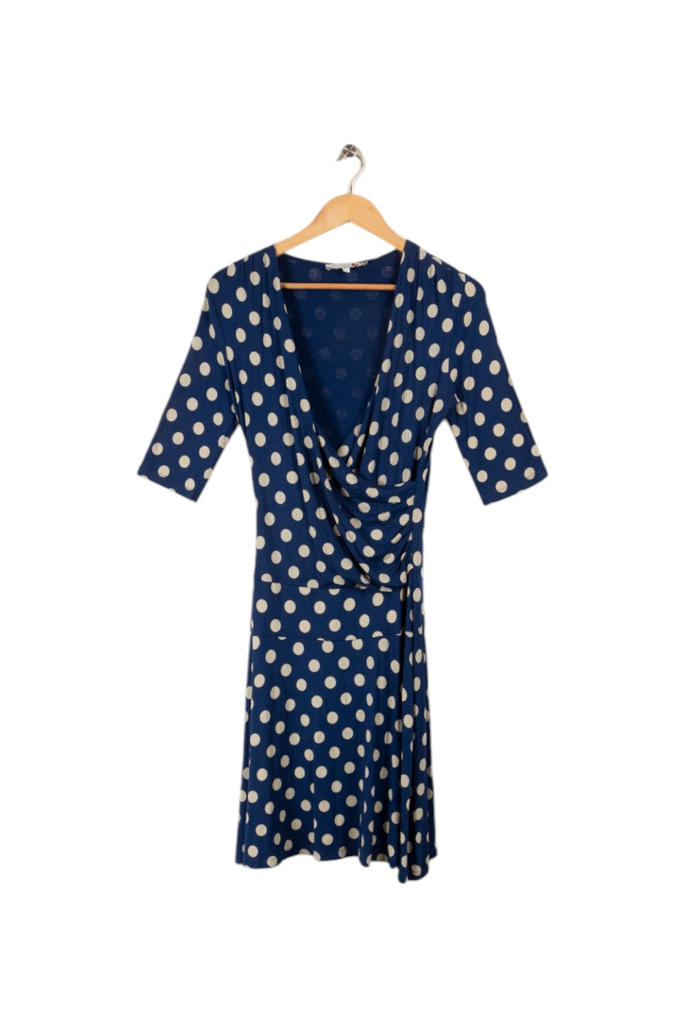 Robe bleue à pois - Taille S/36