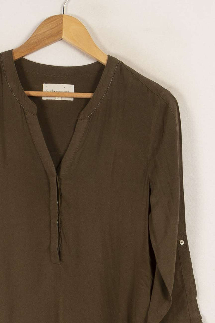 Blouse kaki - Taille S/36