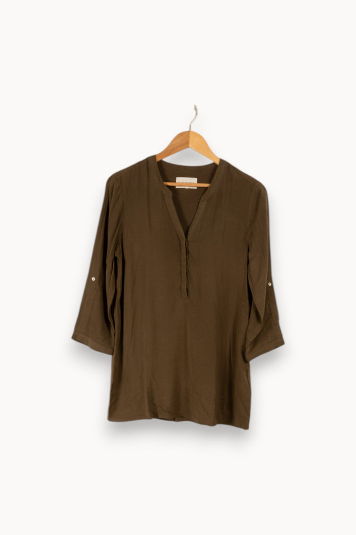 Blouse kaki - Taille S/36