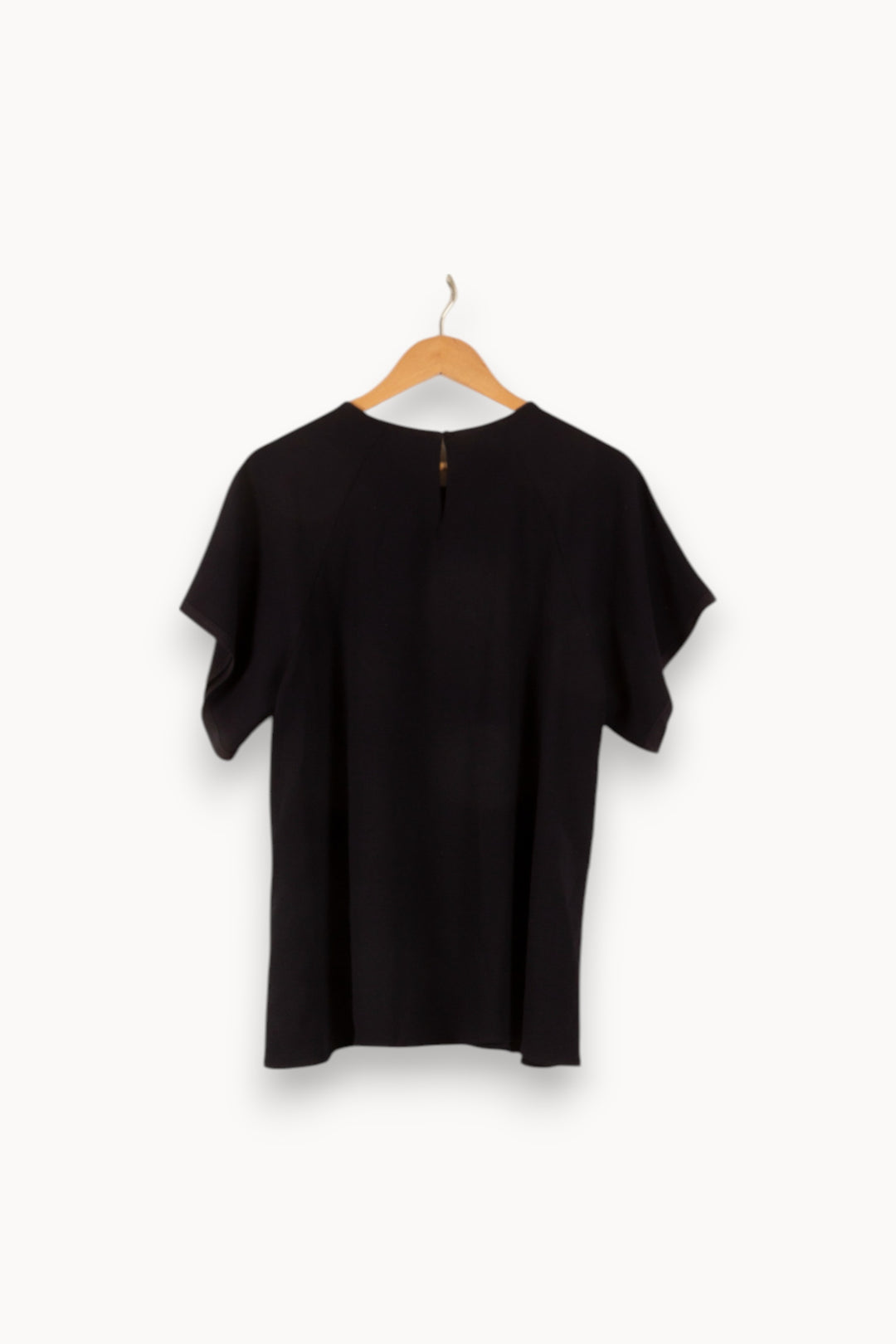 Blouse Noire - Taille L/40 de la marque Claudie Pierlot | PARAD22722 - Vendu par Paradigme - Image 4