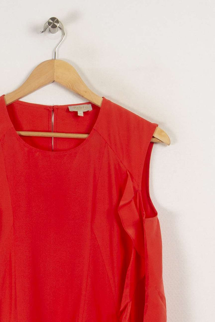 Blouse orange-rose - Taille S/36