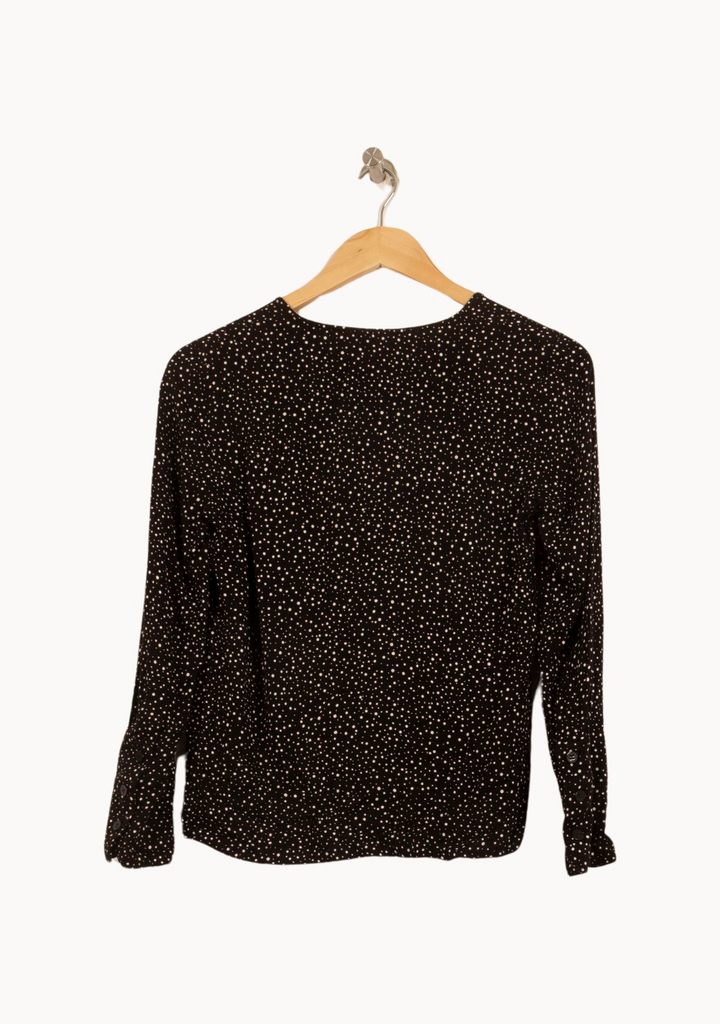 Blouse Noire et Blanche - Taille XS/34 de la marque Comptoir des Cotonniers | PARAD22755 - Vendu par Paradigme - Image 4
