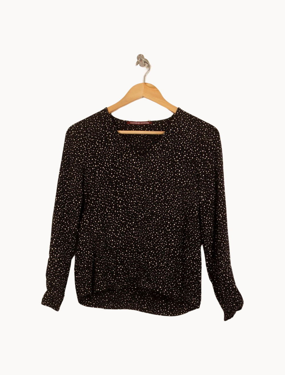 Blouse Noire et Blanche - Taille XS/34 de la marque Comptoir des Cotonniers | PARAD22755 - Vendu par Paradigme - Image 2