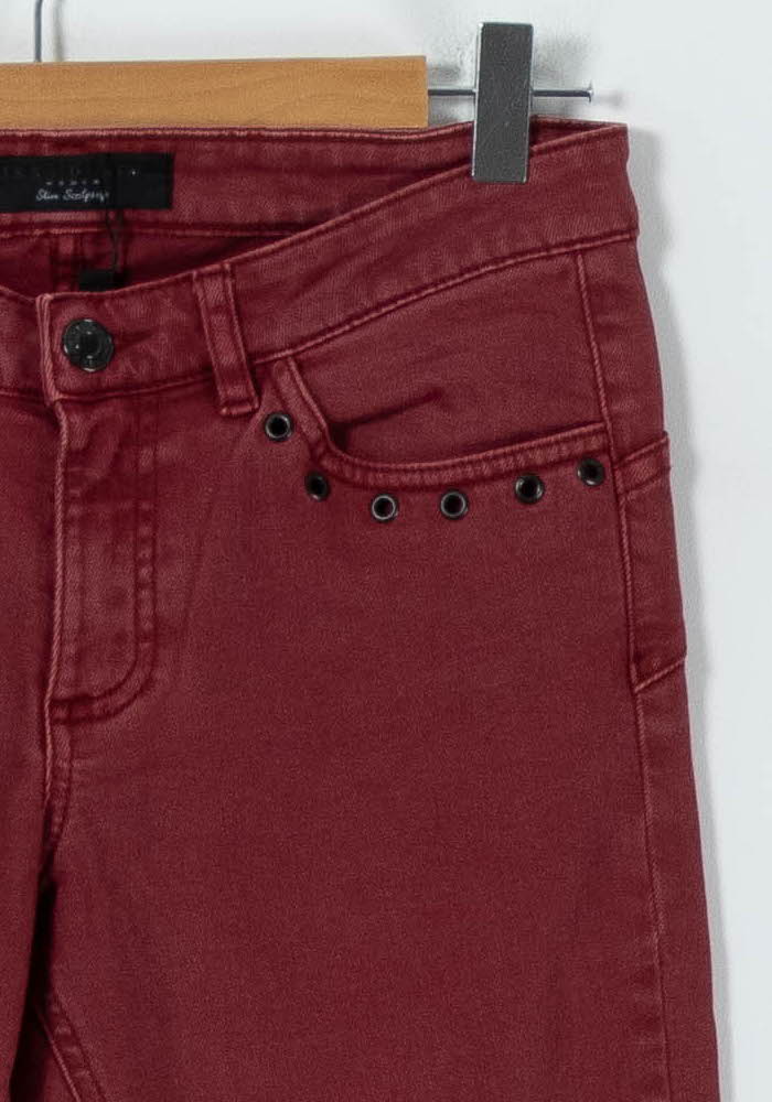Jean Bordeaux - Taille S/36 de la marque IKKS | PARAD22774 - Vendu par Paradigme - Image 3