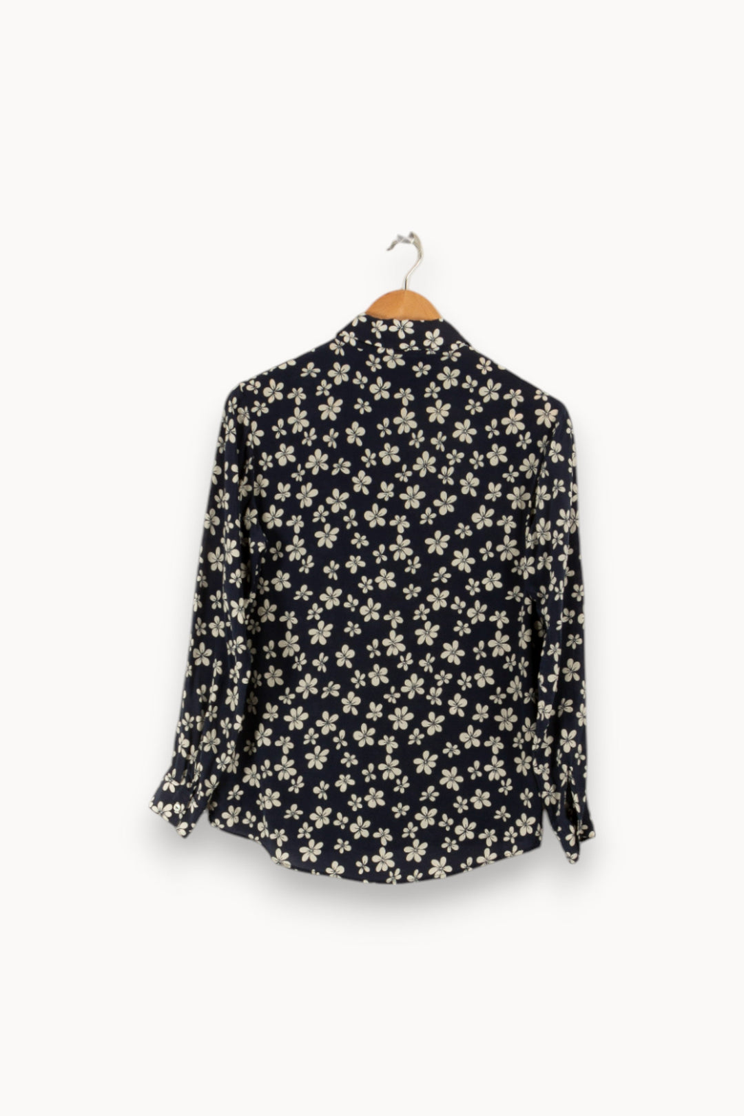 Chemise bleue à motifs - Taille XS/34