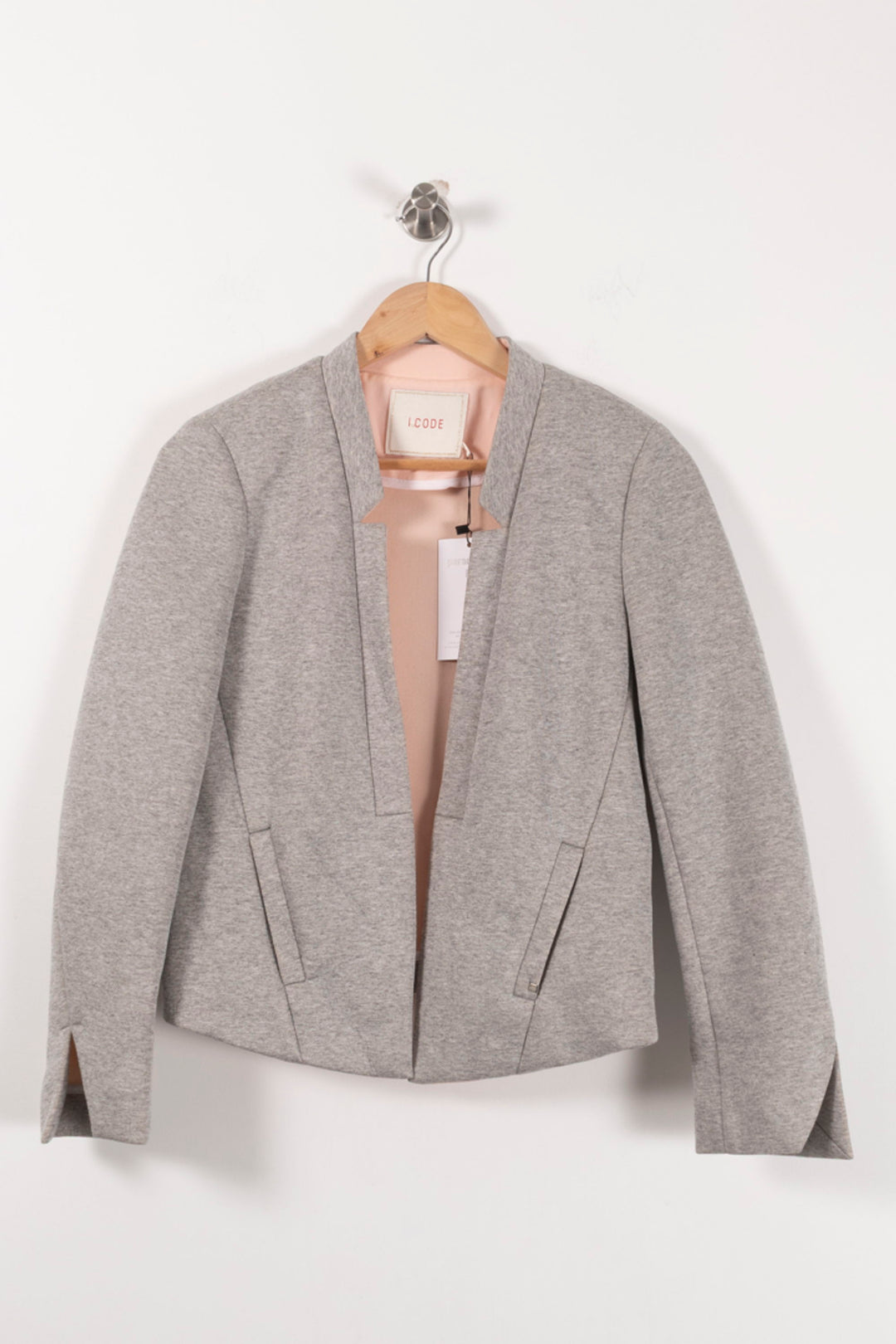 Blazer Gris - Taille M/38 de la marque I.Code | PARAD22798 - Vendu par Paradigme - Image 2