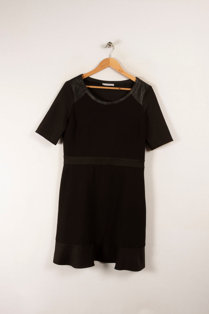 Robe Courte Noire - Taille L/40 de la marque ZAPA | PARAD22872 - Vendu par Paradigme - Image 2