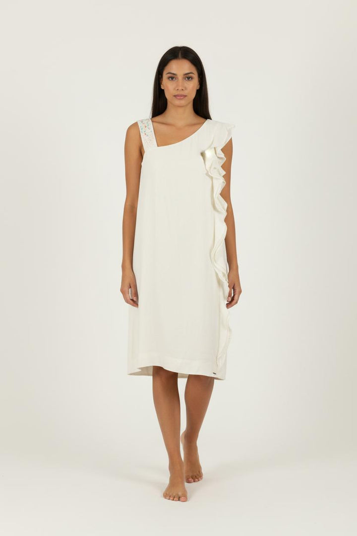 Robe blanche - Taille XL/42