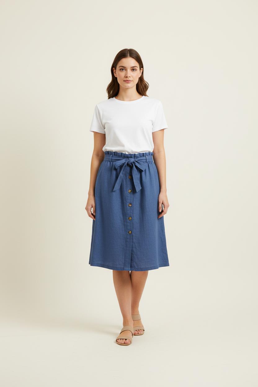 Jupe bleue - Taille L/40