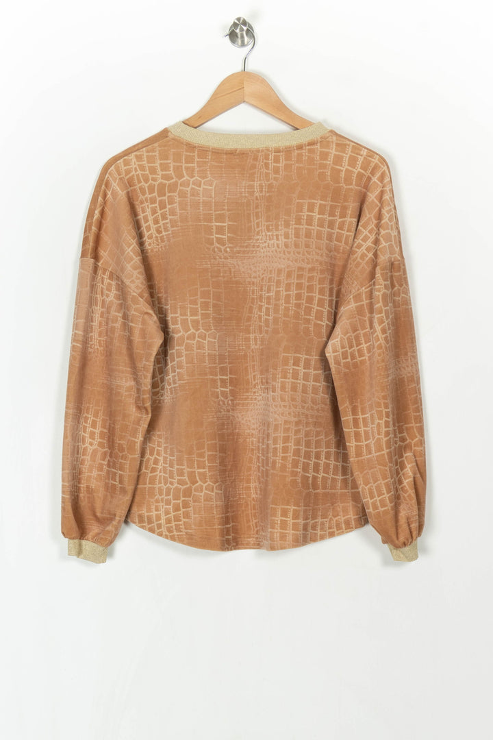 Sweat marron - Taille S/36