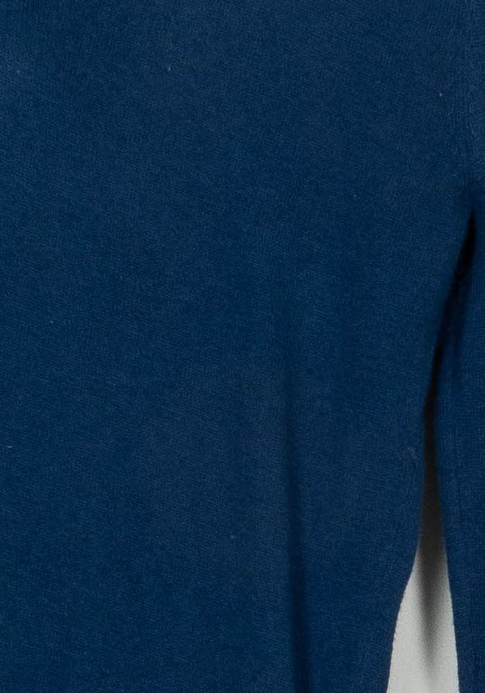 Pull Col V Bleu et Blanc - Taille S/36 de la marque Ekyog | PARAD22934 - Vendu par Paradigme - Image 3