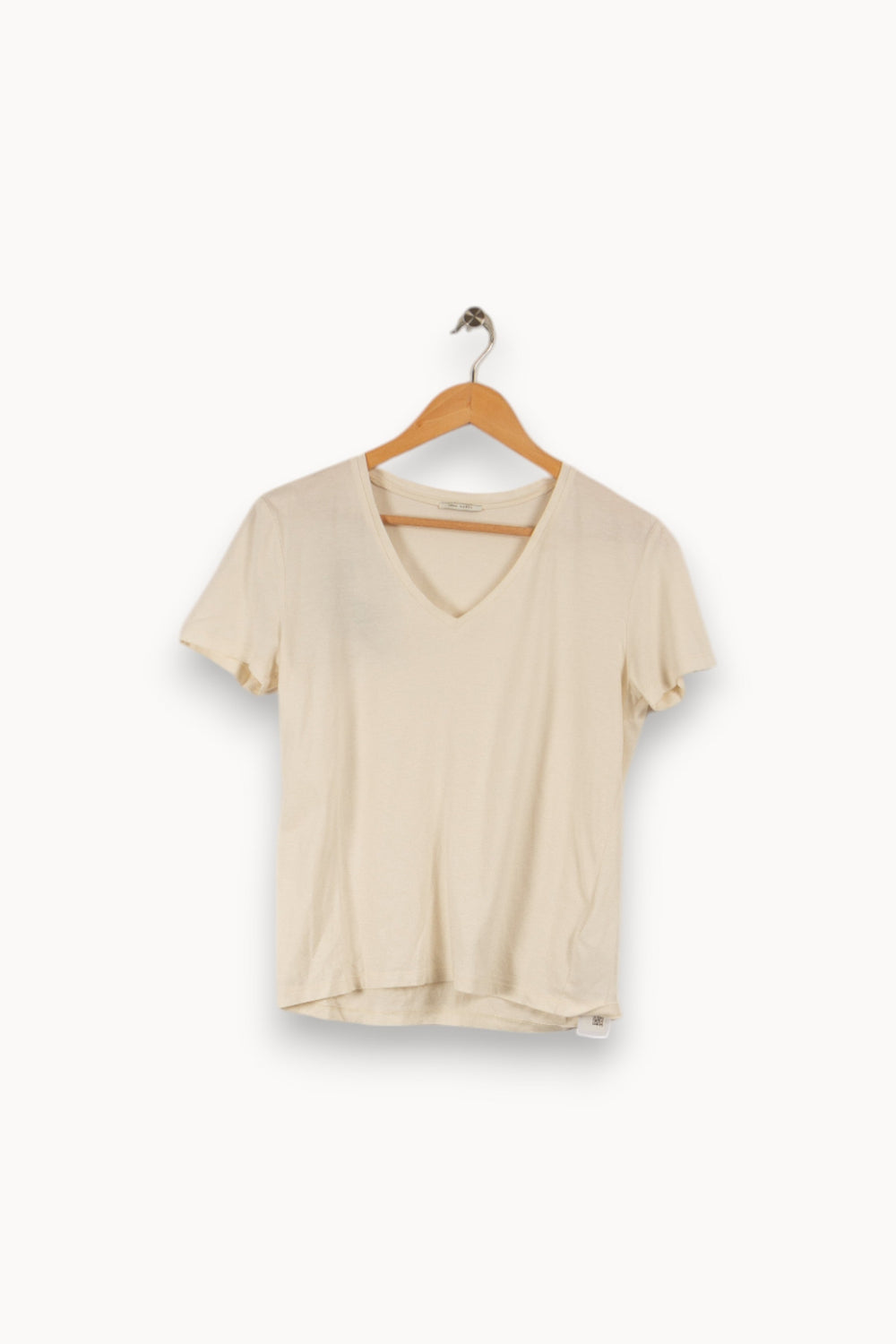 T-shirt beige à motifs - Taille M/38
