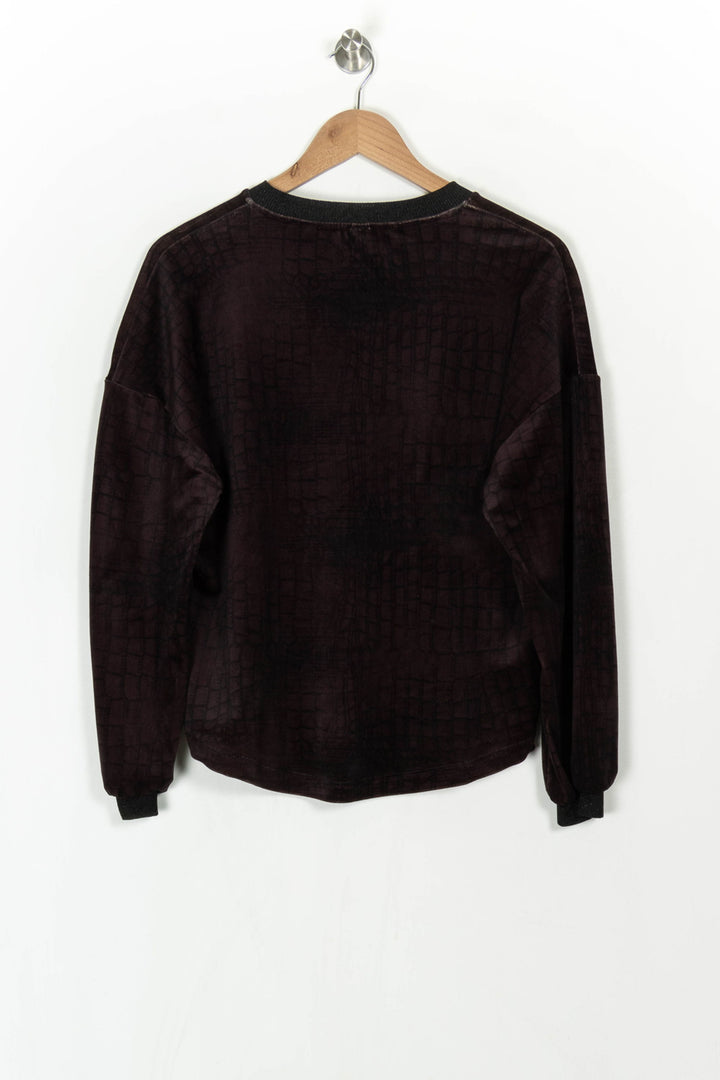 Sweat marron - Taille XS/34